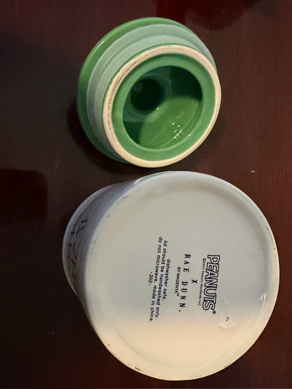 Rae Dunn “Peanuts” Tee Time Canister - Picture 4 of 5